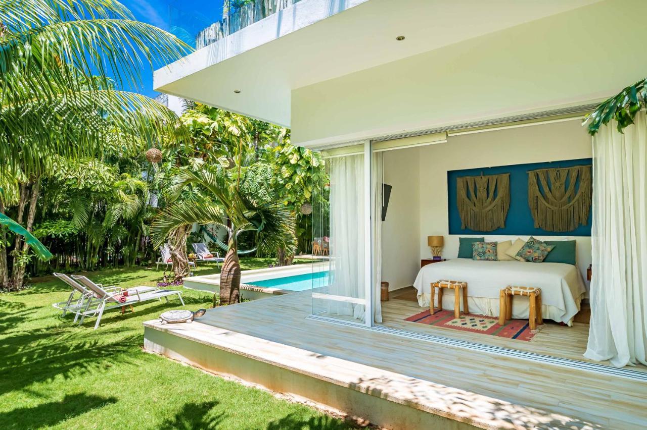 Chic & Mexican Villa, A True Oasis Pool, Security Tulum Exteriér fotografie