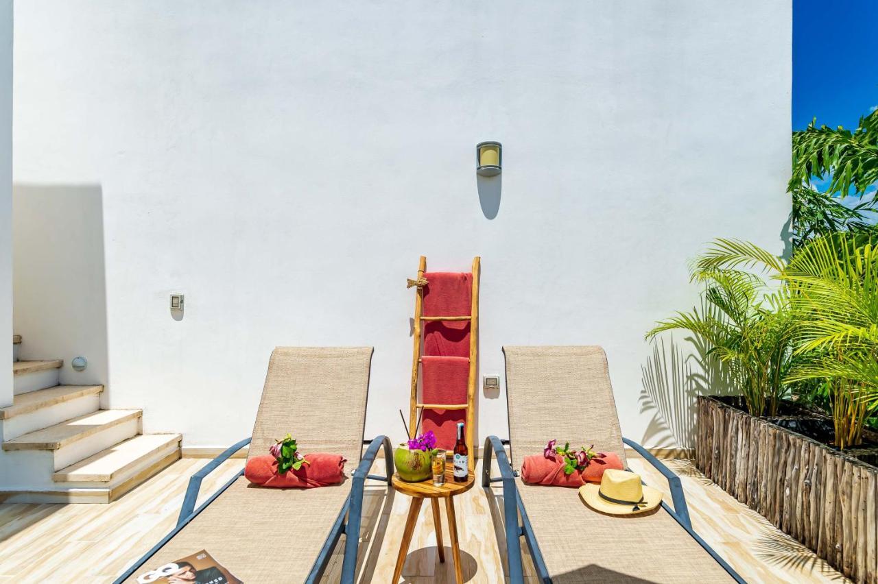 Chic & Mexican Villa, A True Oasis Pool, Security Tulum Exteriér fotografie