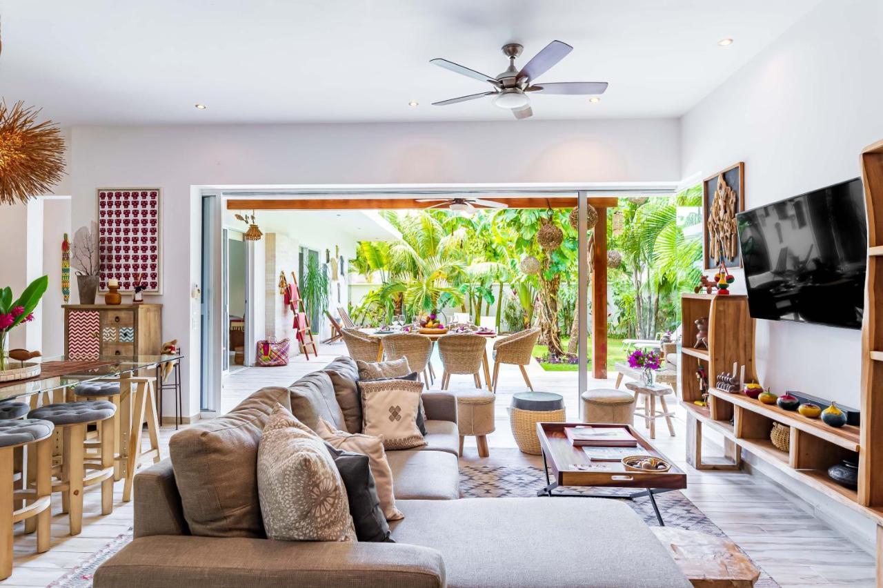 Chic & Mexican Villa, A True Oasis Pool, Security Tulum Exteriér fotografie
