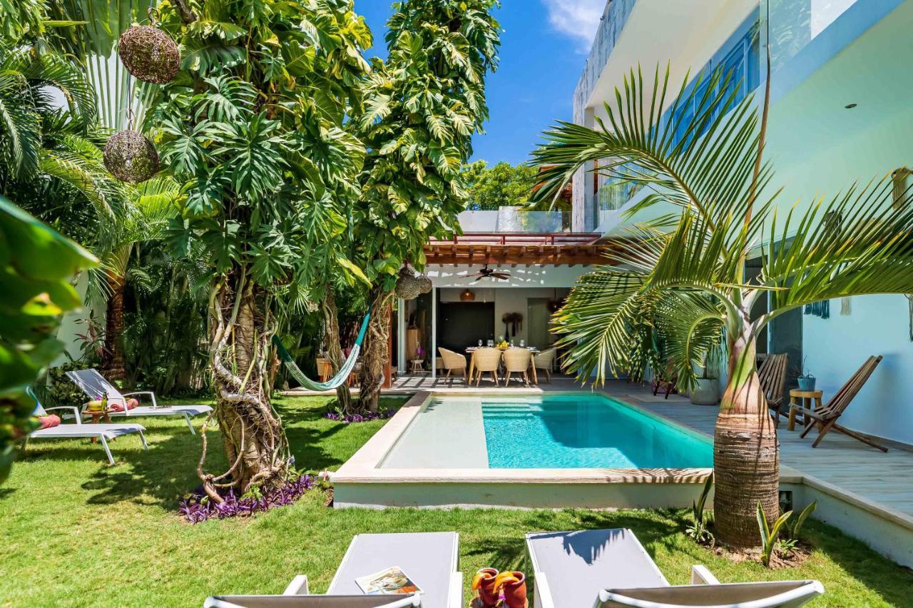 Chic & Mexican Villa, A True Oasis Pool, Security Tulum Exteriér fotografie