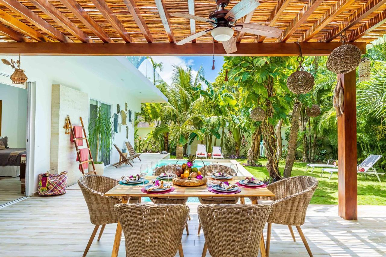 Chic & Mexican Villa, A True Oasis Pool, Security Tulum Exteriér fotografie